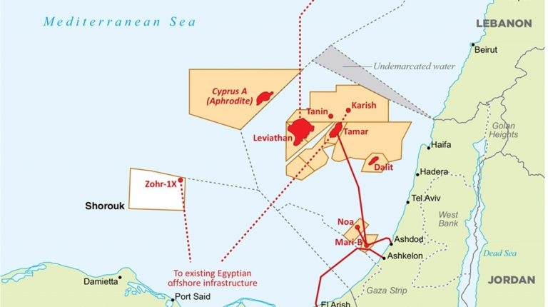 Chevron và đối tác đầu tư đường ống dẫn khí từ Israel sang Ai Cập