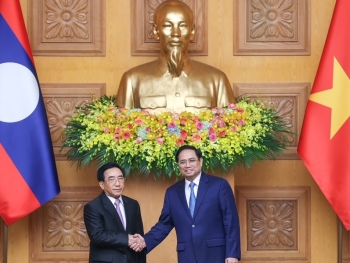 Thủ tướng Chính phủ Lào Phankham Viphavanh thăm chính thức Việt Nam