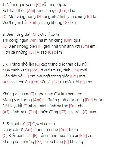 Lời bài hát \