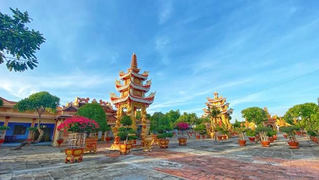 Khám phá vẻ đẹp chùa Phước Điền, Ninh Thuận