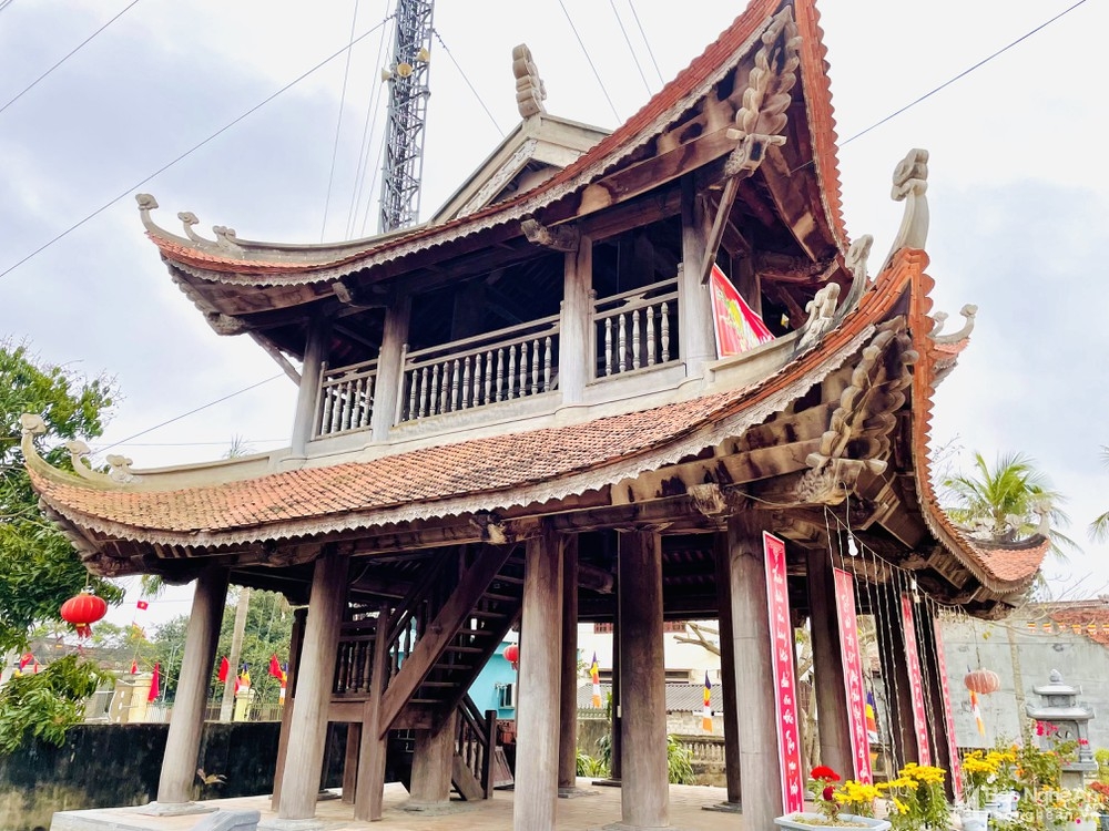 Kiến trúc độc đáo ngôi chùa bằng gỗ lớn nhất xứ Nghệ