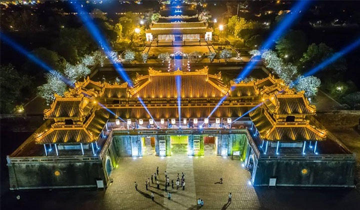 20h00 ngày 22/4: Khai trương Phố đêm Hoàng Thành Huế tại Quảng trường Ngọ Môn