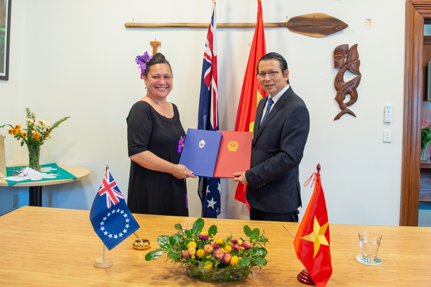 Thiết lập quan hệ ngoại giao Việt Nam - Quần đảo Cook