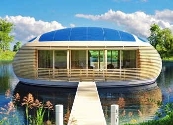 Độc đáo những công trình nổi sử dụng năng lượng mặt trời