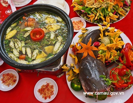 Canh chua cá ngát - Món ngon dân dã hấp dẫn ở Cà Mau