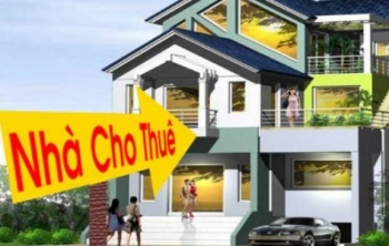 Từ 1/8, chính thức thu thuế cho thuê nhà