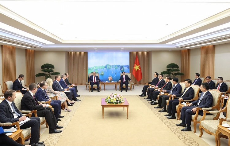 Thủ tướng Phạm Minh Chính tiếp Bộ trưởng Ngoại giao Liên bang Nga Sergey Lavrov
