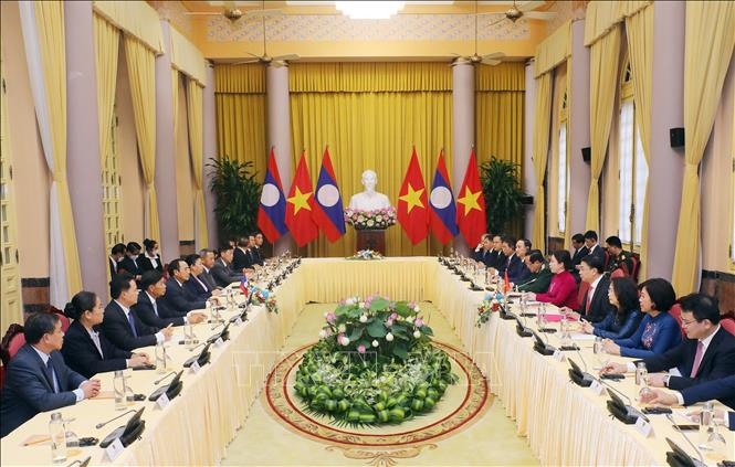 Không ngừng củng cố mối quan hệ hữu nghị vĩ đại, đoàn kết đặc biệt, hợp tác toàn diện giữa hai Đảng, hai Nhà nước Việt Nam - Lào