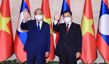 Những hoạt động của Chủ tịch nước Nguyễn Xuân Phúc trong khuôn khổ chuyến thăm Lào ngày 10/8/2021