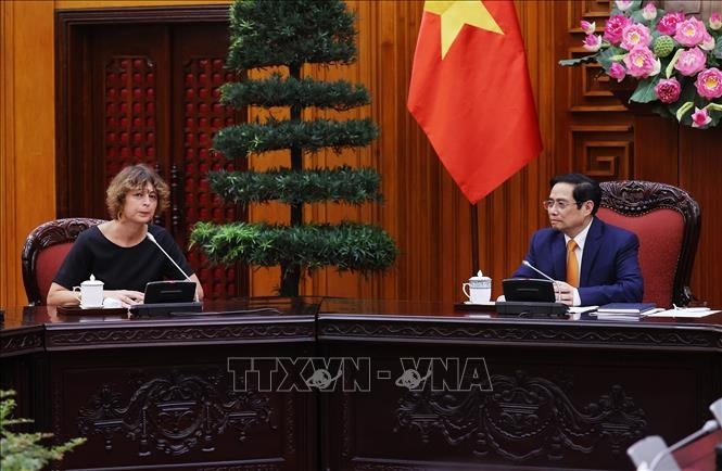Thủ tướng Chính phủ Phạm Minh Chính tiếp Đại sứ Hà Lan Elsbeth Akkerman