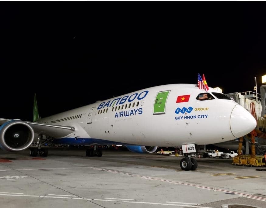 Bamboo Airways khai thác thành công chuyến bay thẳng không dừng lịch sử kết nối Việt – Mỹ