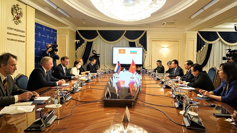 Các hoạt động của Bộ trưởng Ngoại giao Bùi Thanh Sơn trong chuyến thăm chính thức Liên bang Nga