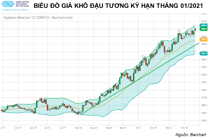 Đậu tương đang có những dấu hiệu tích cực để vượt lại mức đỉnh năm 2016