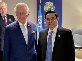 Thủ tướng gặp song phương lãnh đạo cấp cao các nước Anh, Nhật Bản, Ấn Độ, Ireland, Kuwait và Tổng giám đốc IAEA