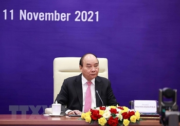 Chủ tịch nước Nguyễn Xuân Phúc dự đối thoại giữa các nhà lãnh đạo APEC và ABAC