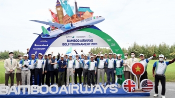 1.000 golfers tranh tài ở Bamboo Airways Golf Tournament 2021