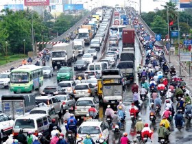 TP HCM: Ùn tắc giao thông đã giảm rõ rệt