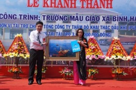 Khánh thành trường mầm non do PVEP tài trợ