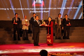 BSR và PTSC M&C nhận Giải thưởng Chất lượng Quốc gia 2013