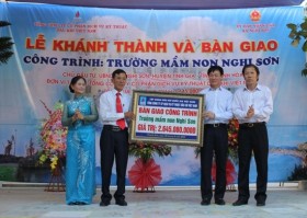 PTSC tài trợ xây trường mầm non tại  Thanh Hoá