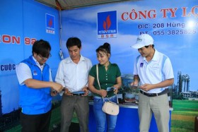 BSR tham gia phiên chợ hàng Việt tại huyện Ba Tơ