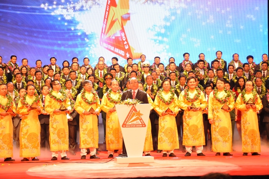 Nhiều doanh nghiệp Dầu khí đạt giải thưởng Sao Vàng đất Việt 2013