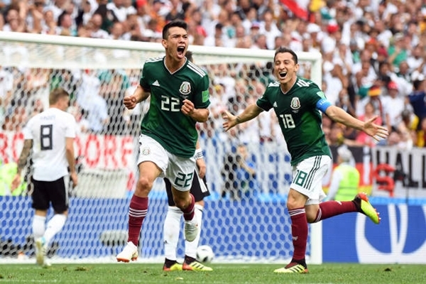 Kết quả World Cup 2018: Đức 0-1 Mexico