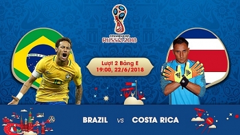 Xem trực tiếp bóng đá Brazil vs Costa Rica ở đâu?