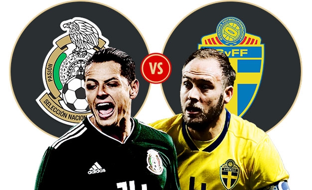 Xem trực tiếp bóng đá Thụy Điển vs Mexico ở đâu?