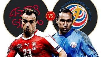 Xem trực tiếp bóng đá Thụy Sĩ vs Costa Rica ở đâu?