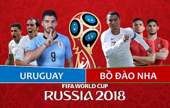 Link xem trực tiếp bóng đá Uruguay vs Bồ Đào Nha