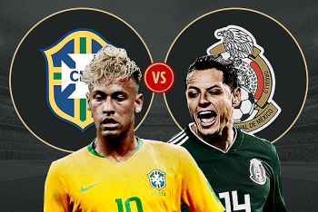 Link xem trực tiếp bóng đá Brazil vs Mexico