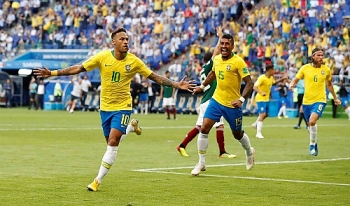 Neymar đạt hiệu suất ghi bàn cao gấp đôi Ronaldo và Messi ở World Cup