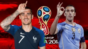 Link xem trực tiếp bóng đá Pháp vs Uruguay