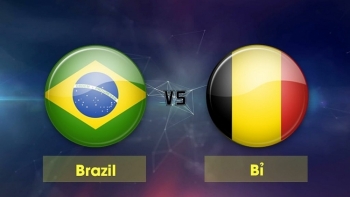 Link xem trực tiếp bóng đá Brazil vs Bỉ