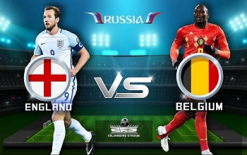Link xem trực tiếp bóng đá Anh vs Bỉ