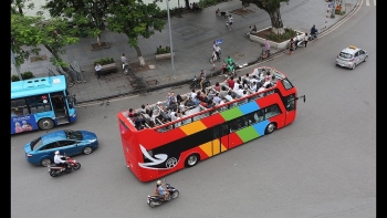 Buýt Hanoi City Tour mới chỉ đạt 14% công suất thiết kế