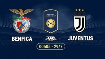 Xem trực tiếp bóng đá Juventus vs Benfica ở đâu?