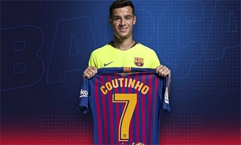 Coutinho lấy số áo mà Barca từng chuẩn bị cho Griezmann