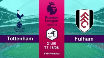 Xem trực tiếp bóng đá Tottenham vs Fulham ở đâu?