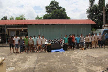 Tây Ninh: Triệt phá tụ điểm tổ chức cá cược đá gà… qua Internet