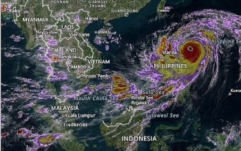Đường đi của siêu bão Mangkhut như thế nào?