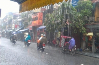Thời tiết ngày 18/9: Thủ đô Hà Nội có mưa
