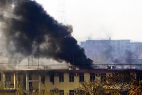 Trụ sở cảnh sát Afghanistan bị tấn công
