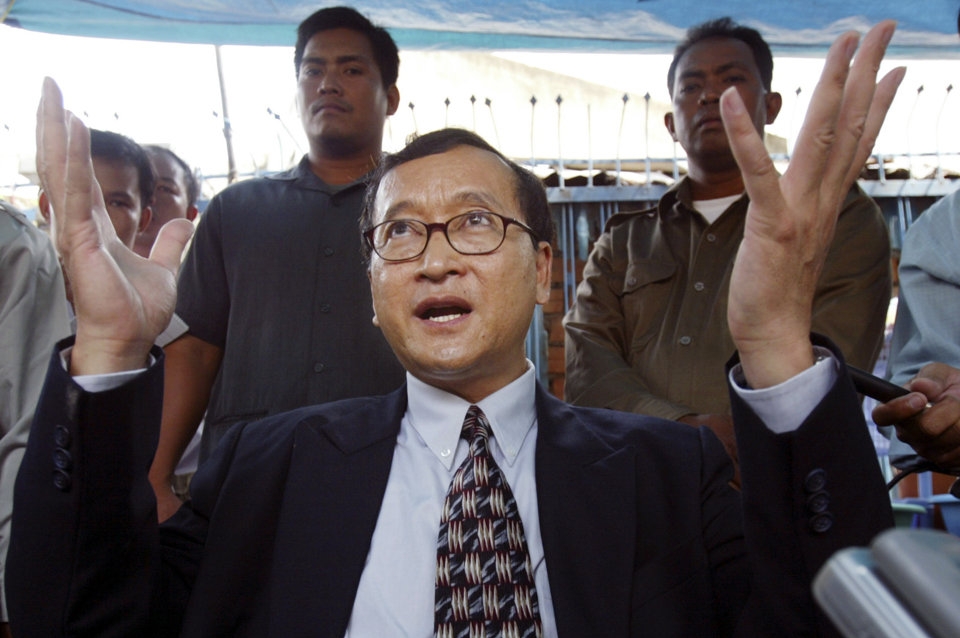Những hành động chống đối Việt Nam của Sam Rainsy