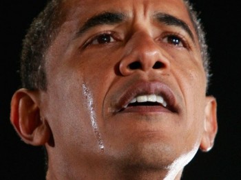 Liệu Obama khóc có cứu được dân Mỹ?