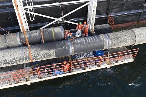 Vì sao Nord Stream 2 chưa thể khởi động lại ở vùng biển Đan Mạch?