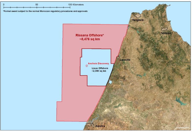 Chariot Oil & Gas đang trong quá trình xin giấy phép thăm dò dầu khí mới tại Maroc năm 2021