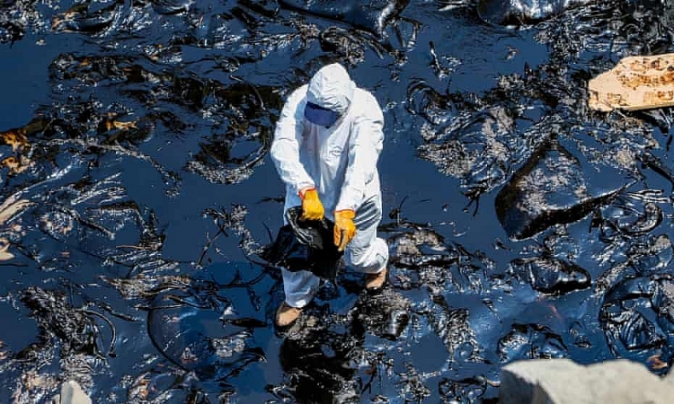 Sự cố tràn dầu: Peru cấm 4 quan chức Repsol rời khỏi đất nước