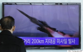 Triều Tiên lại vừa phóng tên lửa